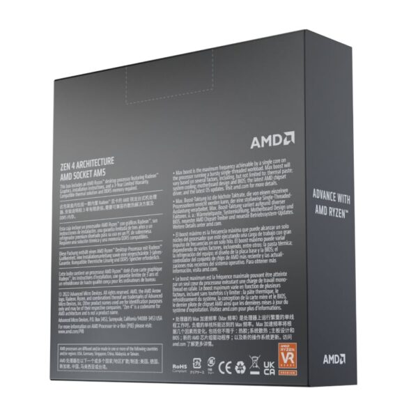 AMD RYZEN 7 7700X 8-Core 4.5GHz AM5 CPU - Image 3