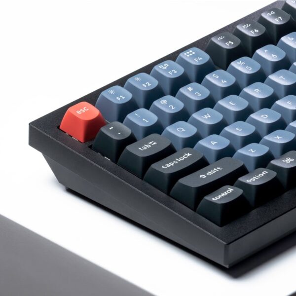Keychron Q1 75% Red G Pro Switches Aluminium RGB Wired Keyboard - Black - Image 3