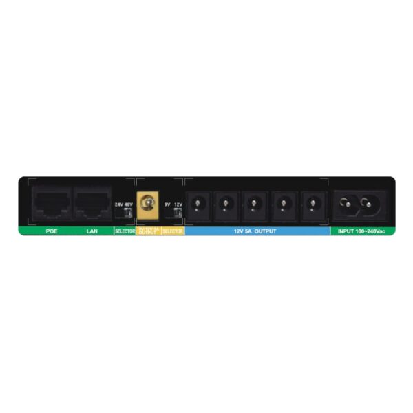 GIZZU 100W 46Wh 14400mAh Mini POE DC UPS LifePO4 - Black (GrimworX-1) - Image 2