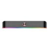 REDRAGON 2.0 Sound Bar ADIEMUS 2 x 3W RGB USB|Aux PC Gaming Speaker - Black - Image 2