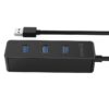 ORICO 4 Port USB3.0 Hub - Black - Image 4