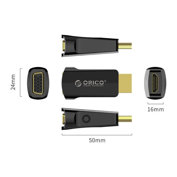 ORICO HDMI to VGA Adapter with Audio - Image 3