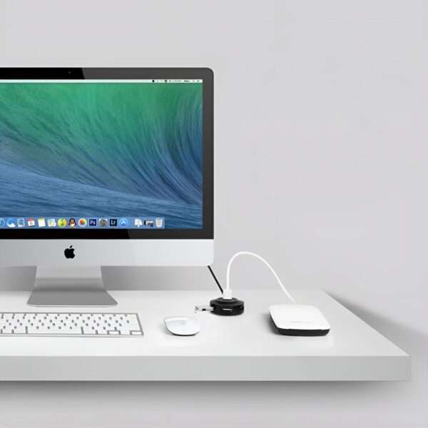 UGREEN 4-IN 1 USB 2.0 Hub (20777) - Black - Image 4
