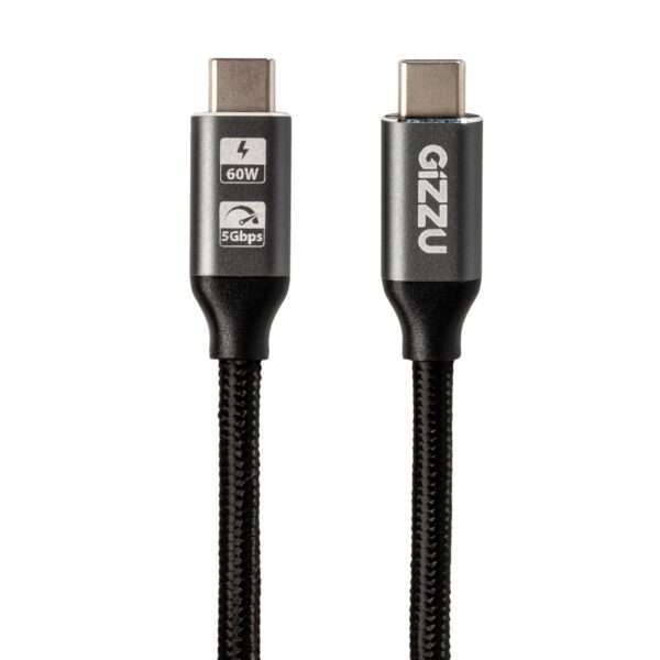 GIZZU 60W 5Gbps Type-C 2m Cable - Image 2
