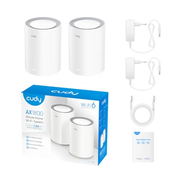 Cudy AX1800 Wi-Fi 6 Mesh Kit 2-Pack - Image 4