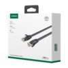 UGREEN NW102 Cat6 U/UTP Flat Ethernet Cable 2m - Black - Image 5