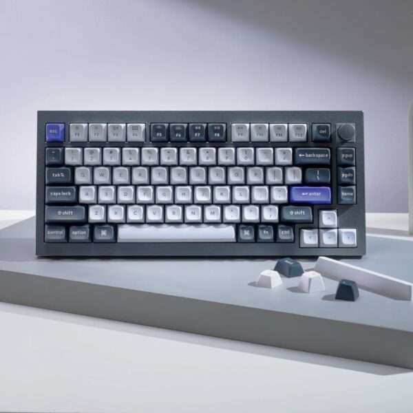 Keychron Q1 Pro 75% Red K Pro Switches RGB Wireless Keyboard - Grey - Image 5