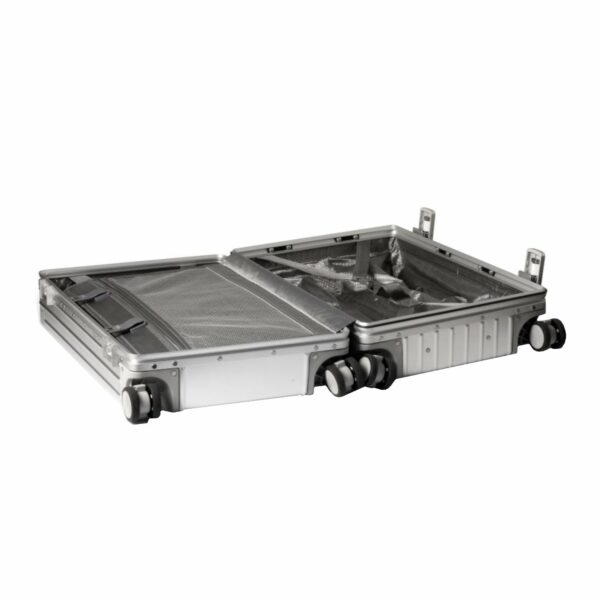 Port Designs VAL D'ISERE 30L Metal Travel Suitcase - Image 4