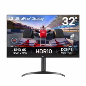 LG UltraFine 32″ 4K UHD VA Monitor incl Speakers