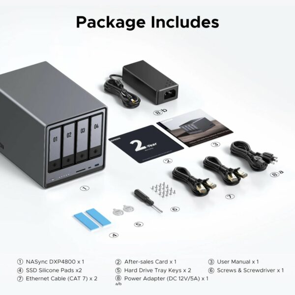 UGREEN NASync DXP4800 4 Bay NAS - Image 6