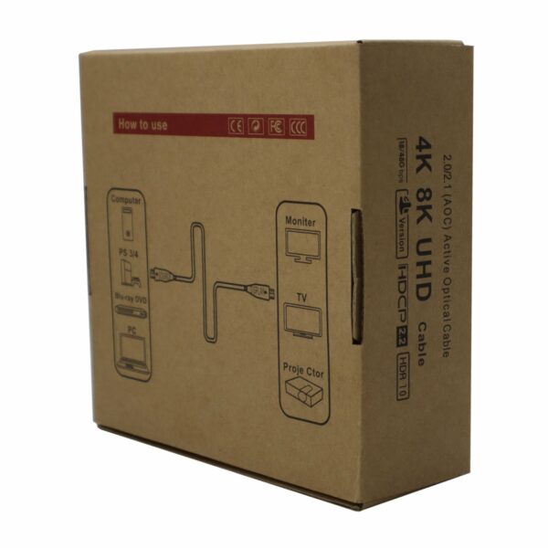 GIZZU 4K Active fibre Optic HDMI Cable 20m - Image 7