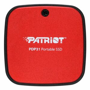 Patriot PDP31 500GB Type-C Portable SSD – Red / Black