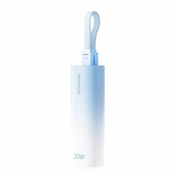 Romoss PSC05 5000mAh 20W Mini Power Bank – Blue - Image 2
