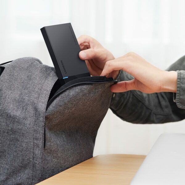 UGREEN USB 3.0 to 2.5” SATA Hard Drive Enclosure (Non-Detachable Cable) - Image 5