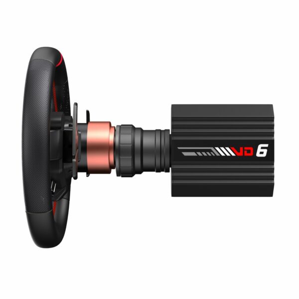 PXN VD6 Direct Drive Sim Racing Wheel | PD-HM Dual Pedal | Z9 Clamp Bundle - Image 3