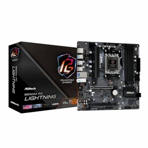 ASRock B650M PG Lightning AMD AM5 Micro ATX Motherboard