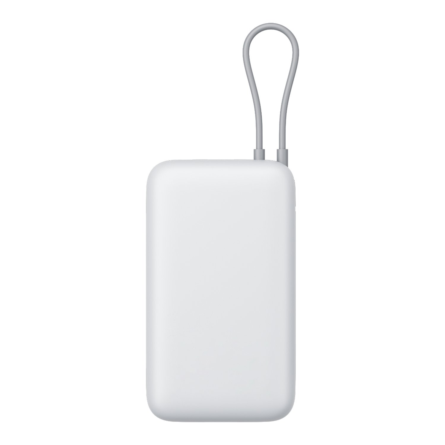 Xiaomi Power Bank 20000mAh (Integrated Cable) - Light Grey - Image 4