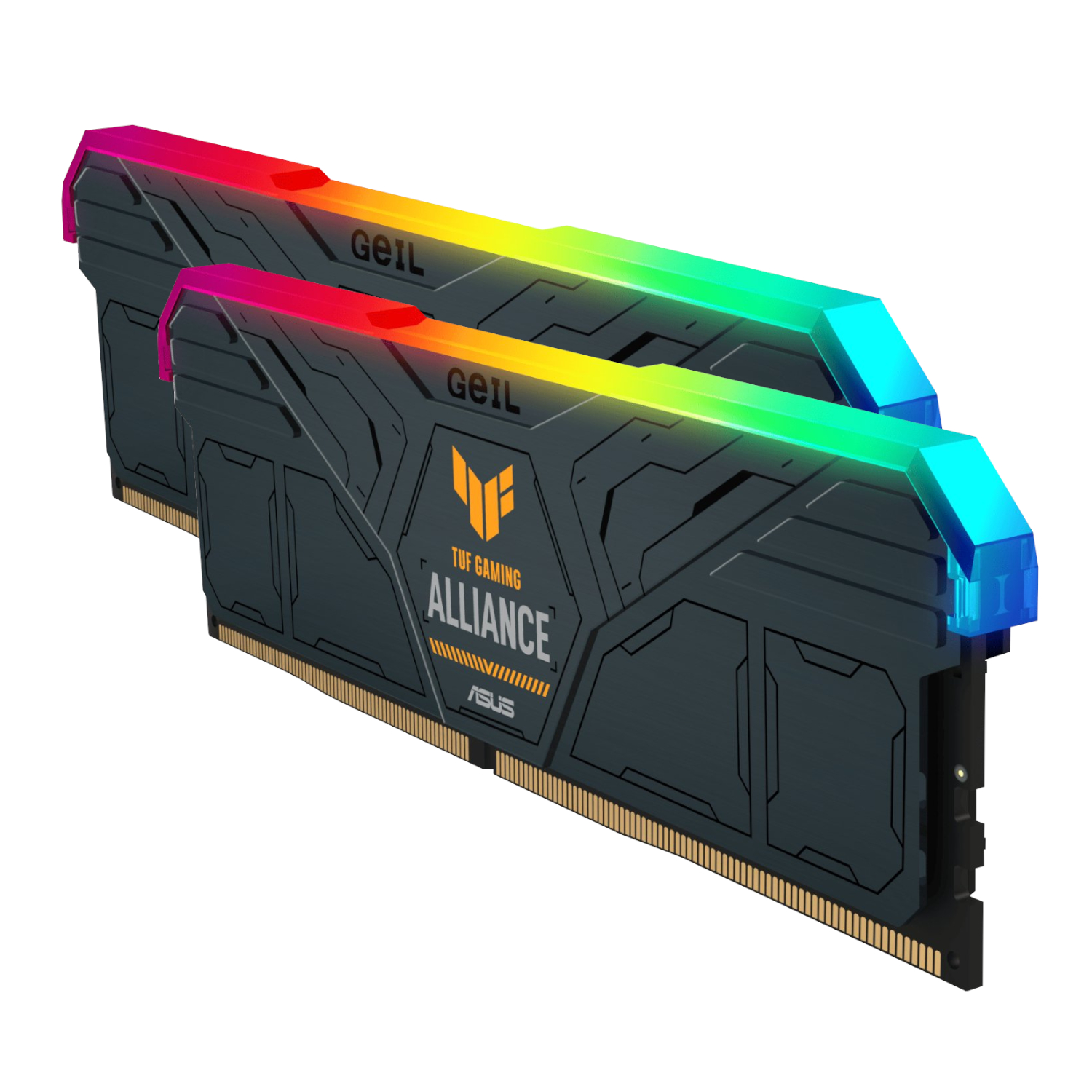 GeiL Gemini TUF RGB 32GB DDR5 6000MHz Desktop Gaming Memory Kit (2 x 16GB) – Grey - Image 4