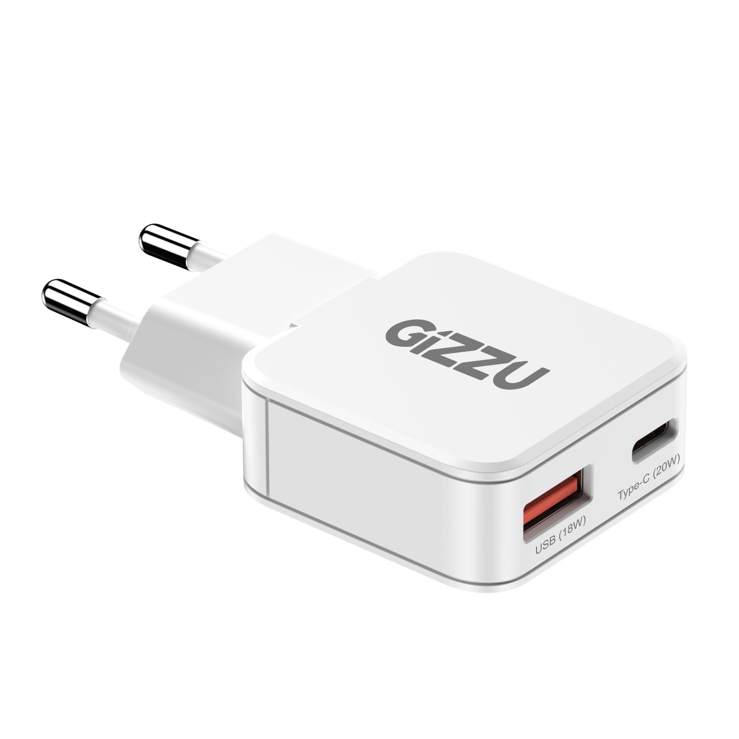 Gizzu 2-Port 20W GaN Wall Charger - Image 3