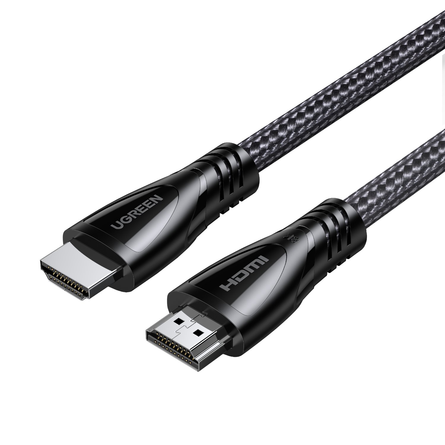 UGREEN HDMI 2.1 Male to Male Cable 1M (8K@60Hz | 4K@120Hz) - Black