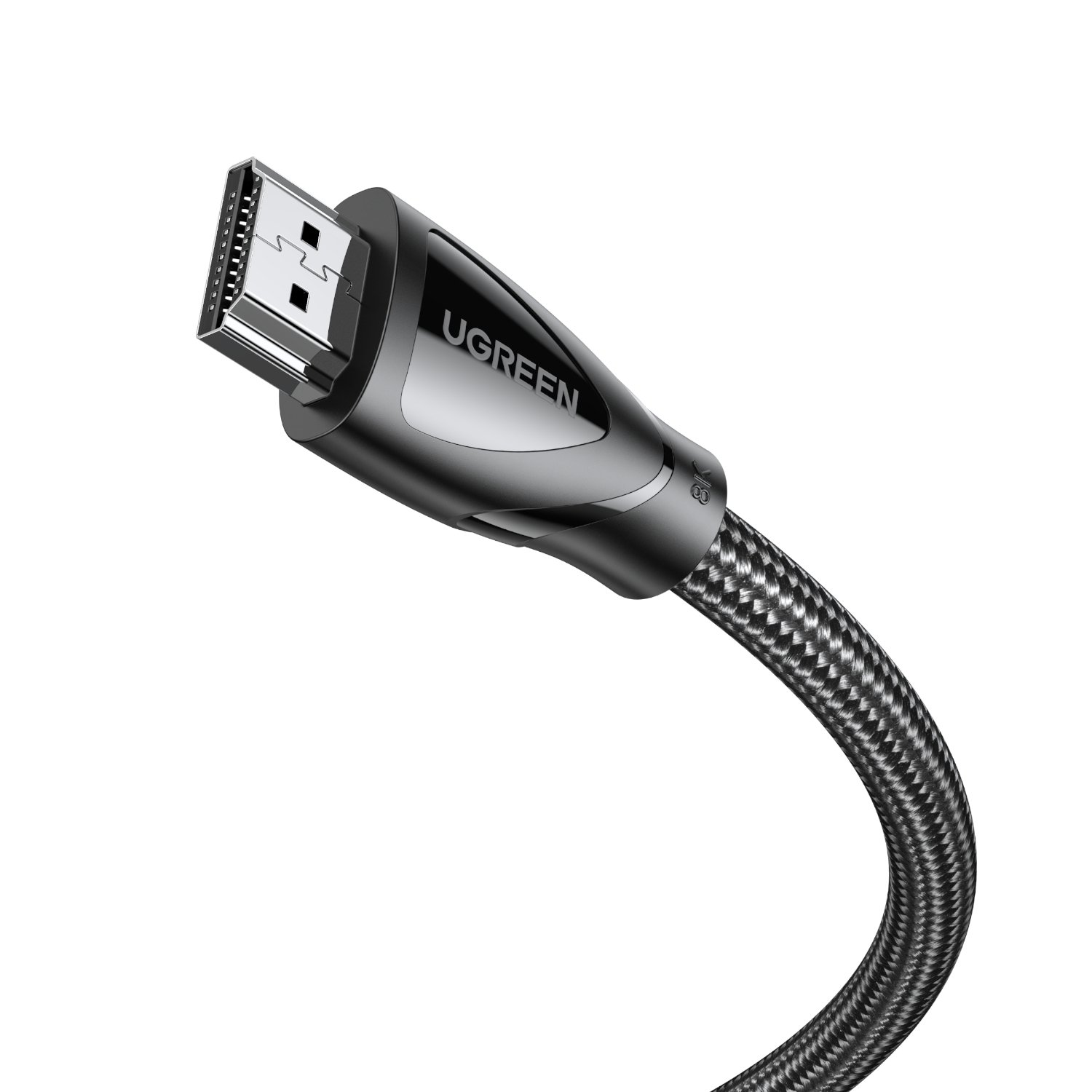 UGREEN HDMI 2.1 Male to Male Cable 1M (8K@60Hz | 4K@120Hz) - Black - Image 4