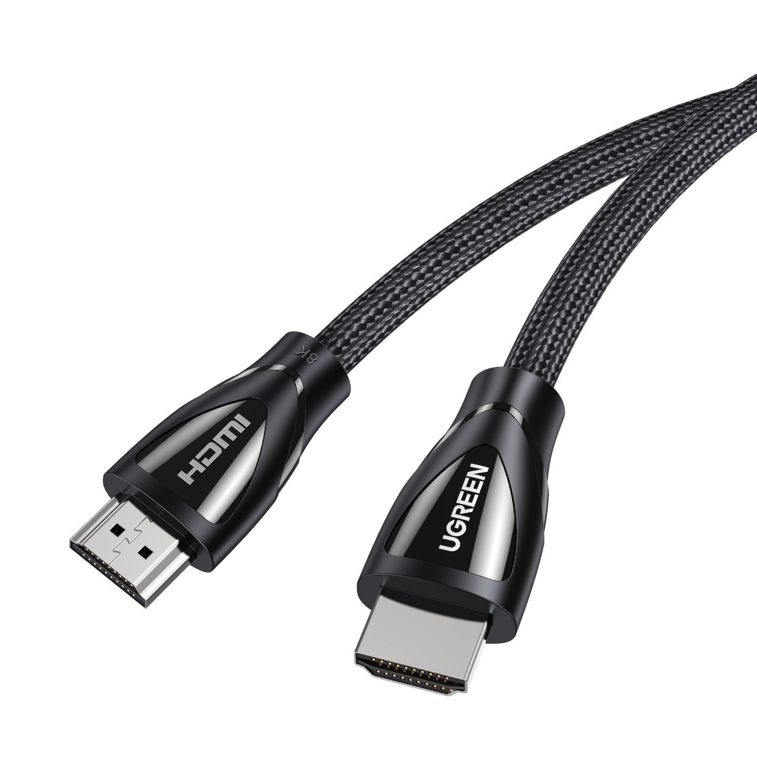 UGREEN HDMI 2.1 Male to Male Cable 5M (8K@60Hz | 4K@120Hz) – Black - Image 2