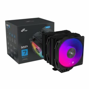 FSP MP7-BA 120mm PWM ARGB CPU Air Cooler – Black