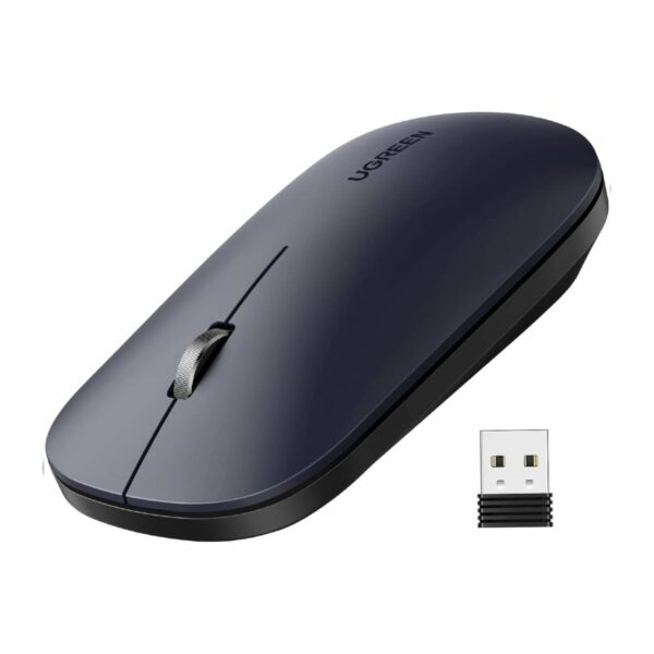 UGreen Portable 2.4GHz Wireless Mouse - Black