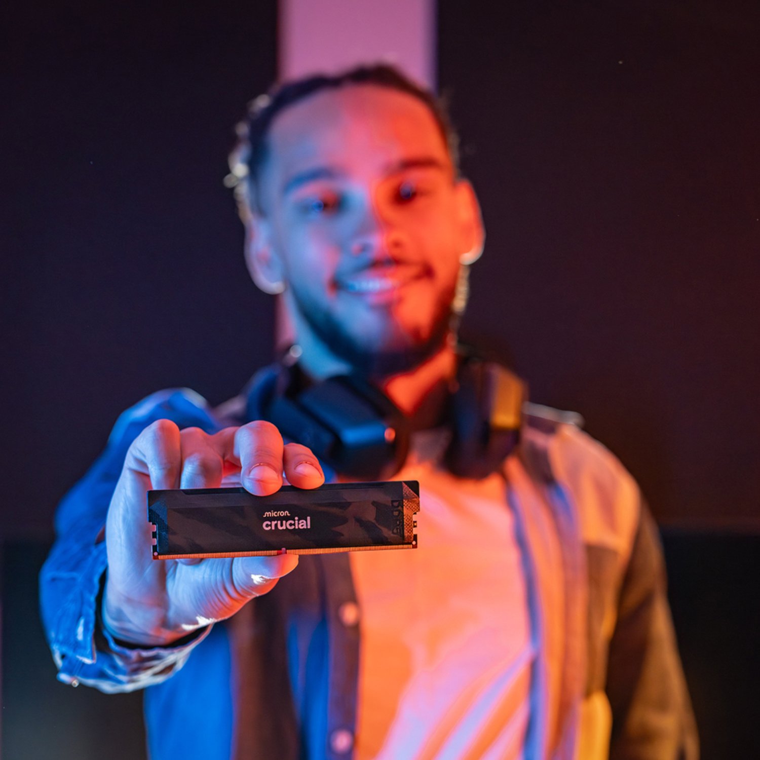 Crucial Pro 16GB 6400Mhz DDR5 Desktop OC Gaming Memory - Black - Image 5