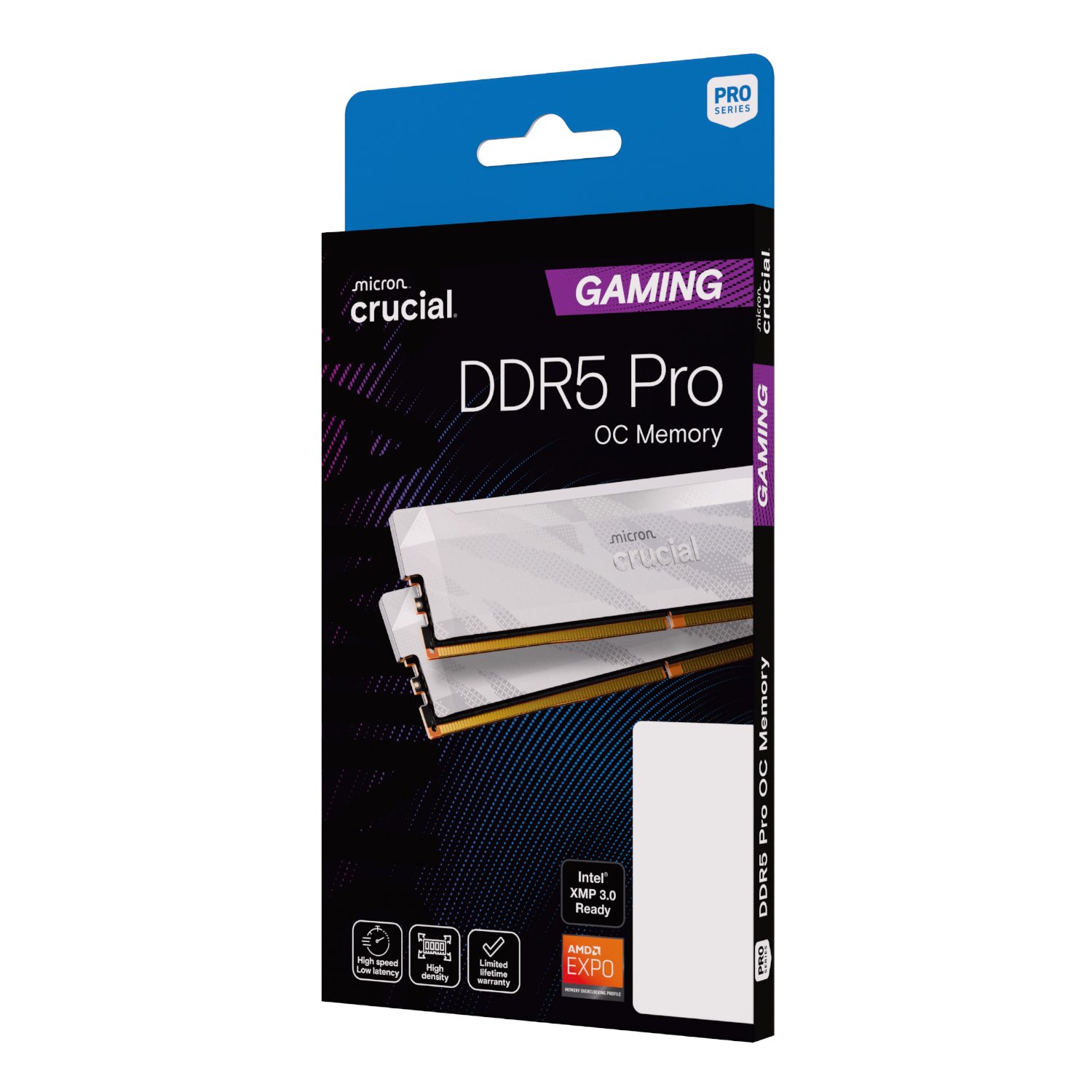 Crucial Pro Overclocking DDR5-6400 32GB Desktop Gaming Memory Kit (16GB x 2) – White - Image 5