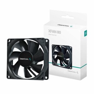 DeepCool XFAN 80mm Case Fan – Black