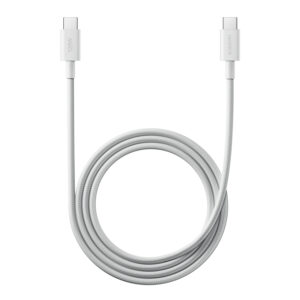 Xiaomi 6A Braided USB Type-C to USB Type-C Cable (1m) – White