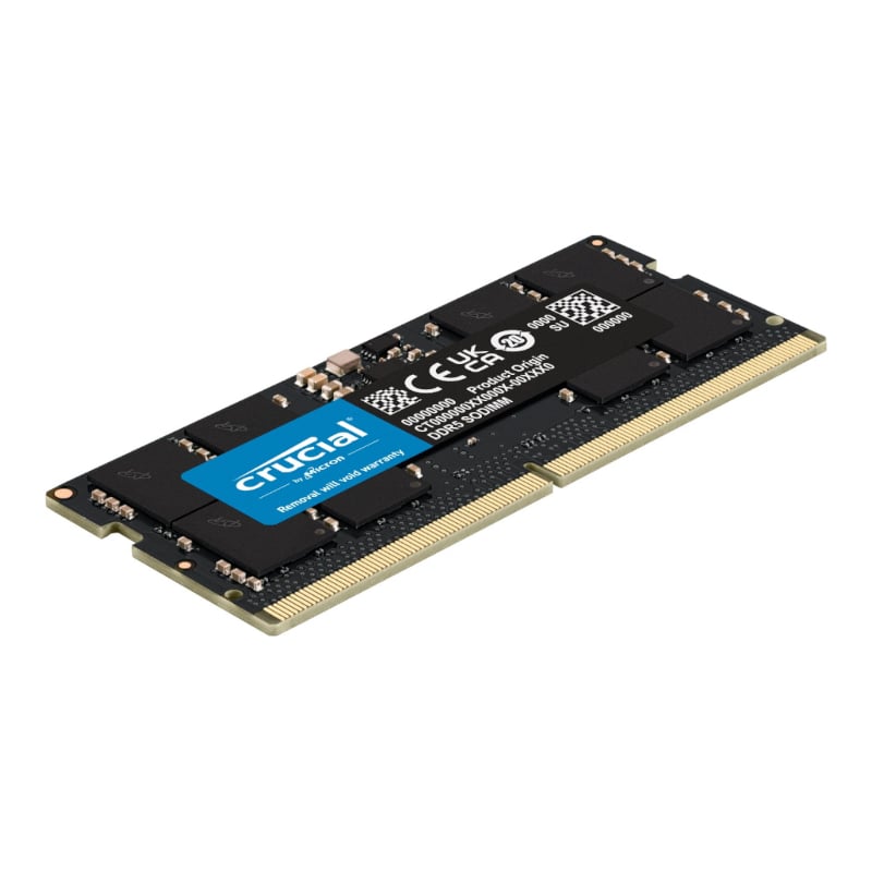 Crucial 8GB 5600MHz DDR5 SODIMM Notebook Memory - Image 3