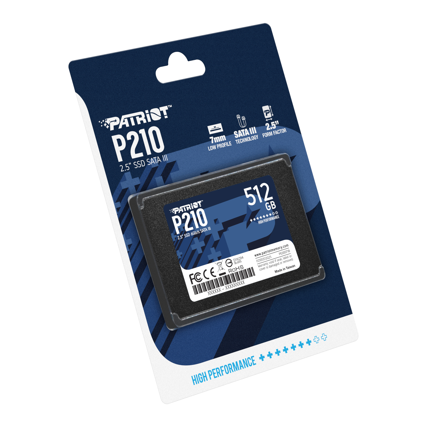 Patriot P210 512GB 2.5 Inch SATAIII SSD - Image 5