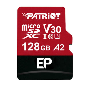 Patriot EP Series 128GB MICRO SDXC V30 A2 (w/o Adaptor)