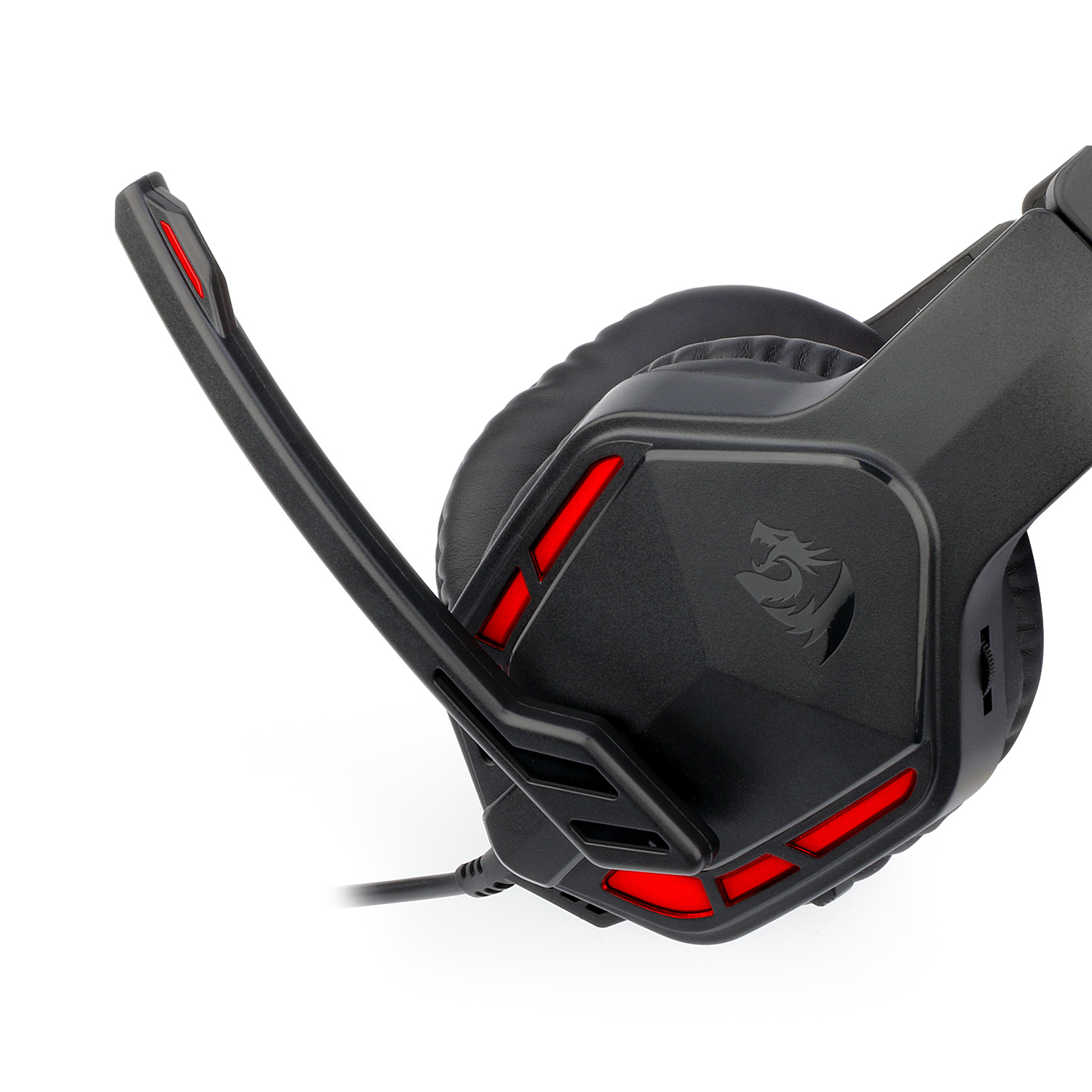 Redragon H220 THEMIS LED Wired Over-ear Gaming Headset – Black - Image 6