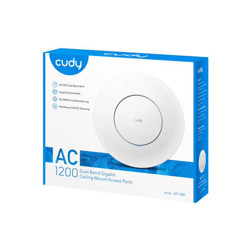Cudy AC1200 Gigabit Dual Band Ceiling Access Point - Image 5