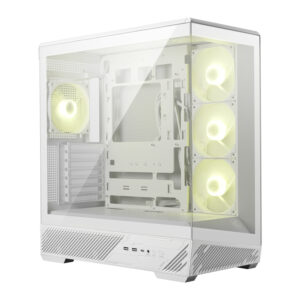 MSI MAG PANO 130R PZ ATX Gaming Chassis – White
