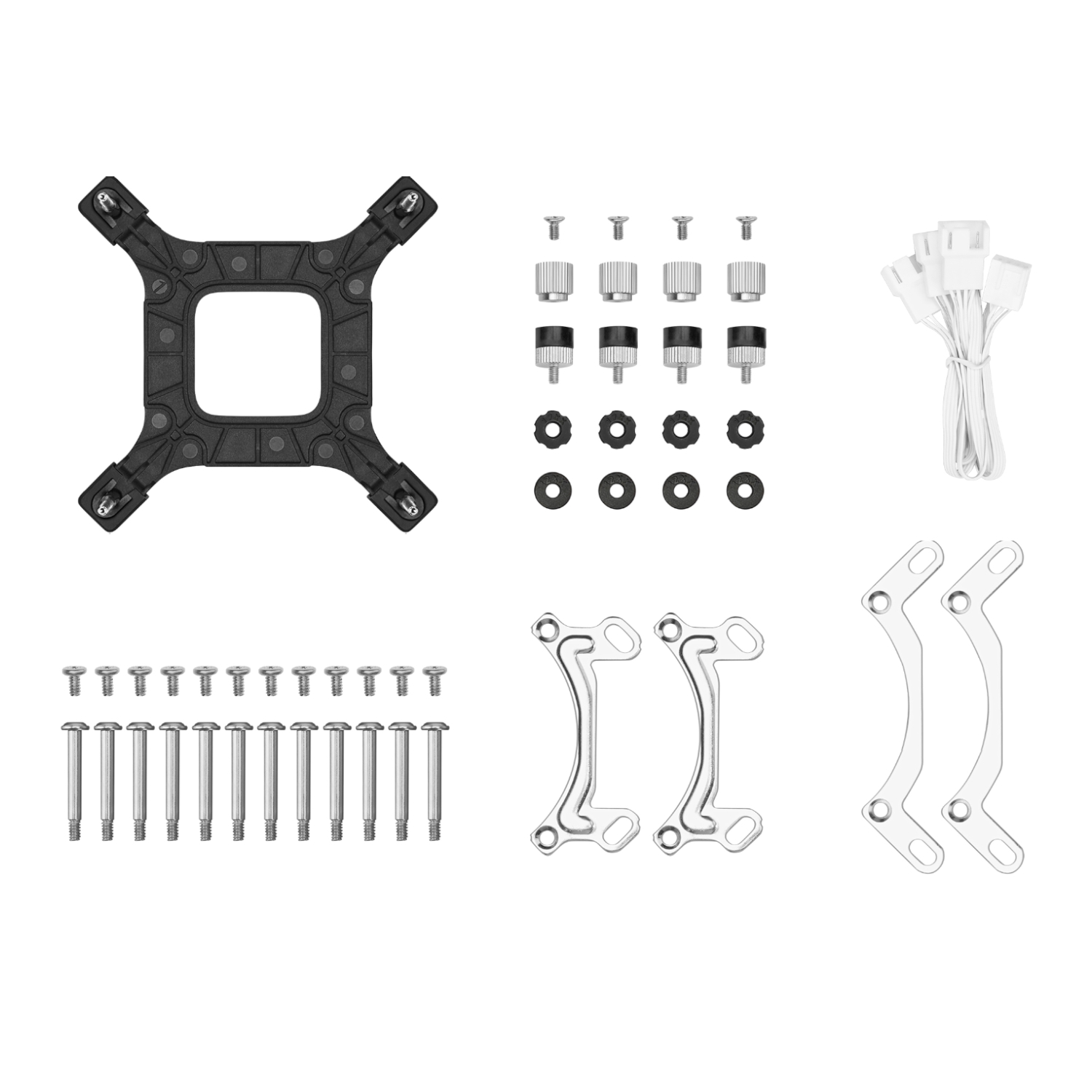 DeepCool LE360 V2 ARGB 360mm AIO Liquid Cooler - White - Image 6