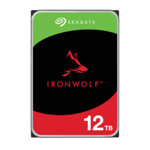 Seagate Ironwolf 12TB 256MB 7200 RPM 3.5″ SATA NAS HDD
