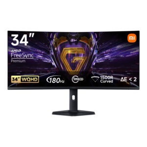 Xiaomi G34WQi 34″ 1440p UltraWide VA Curved Gaming Monitor (180Hz, 1ms)
