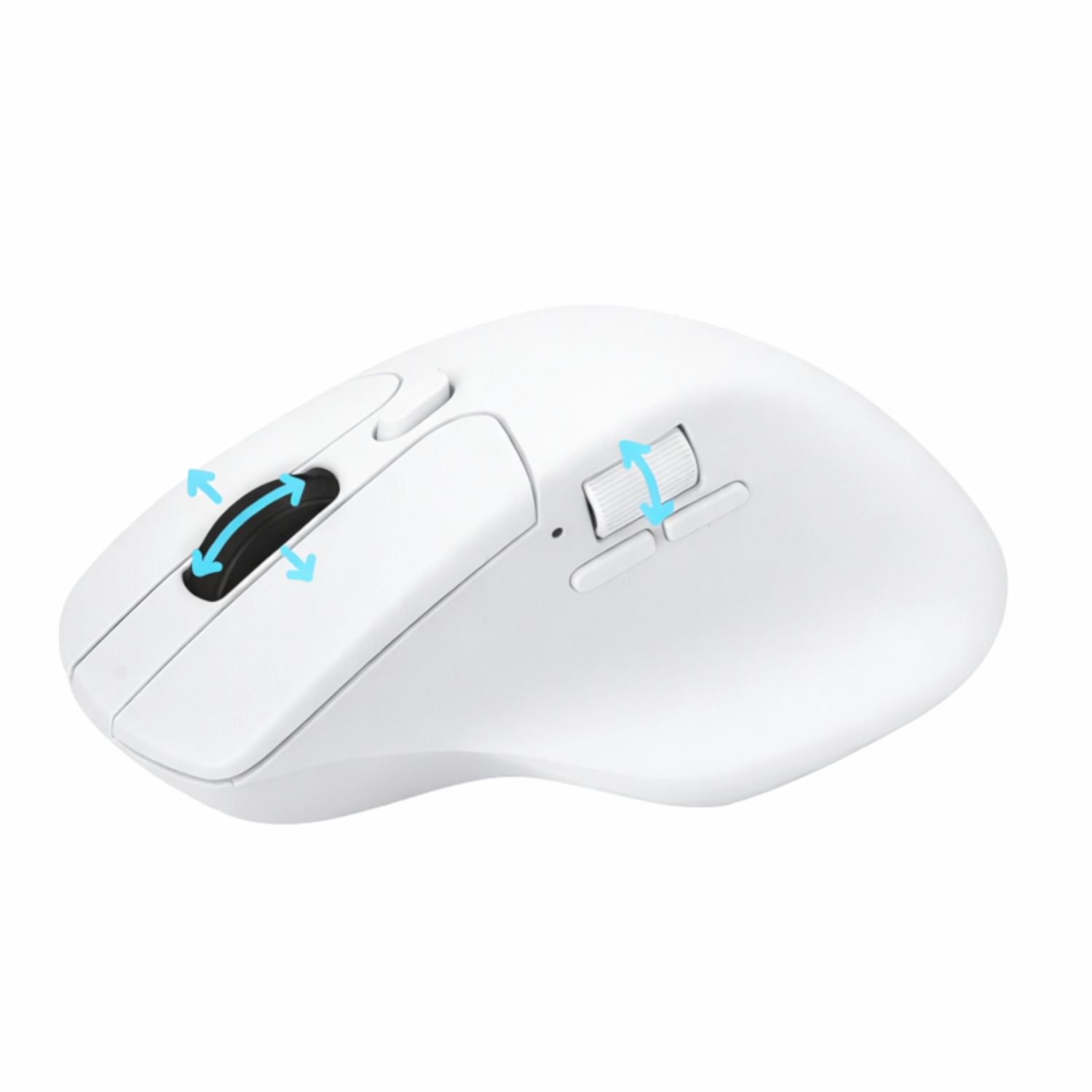 Keychron M6 1K Dual-Wireless Bluetooth and 2.4G Mouse – White - Image 3