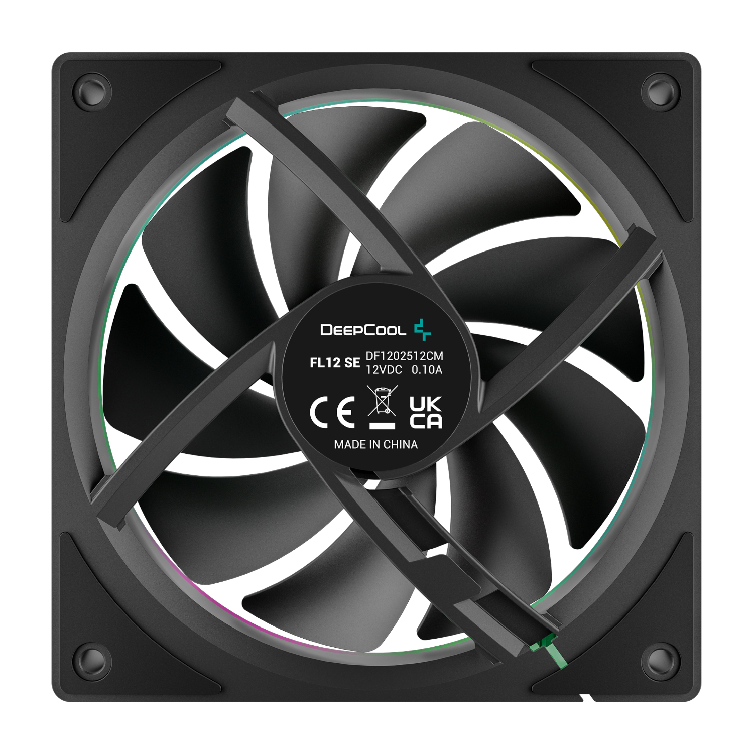 DeepCool FL12 SE 3-in-1 ARGB 120mm Fan Pack - Black - Image 6