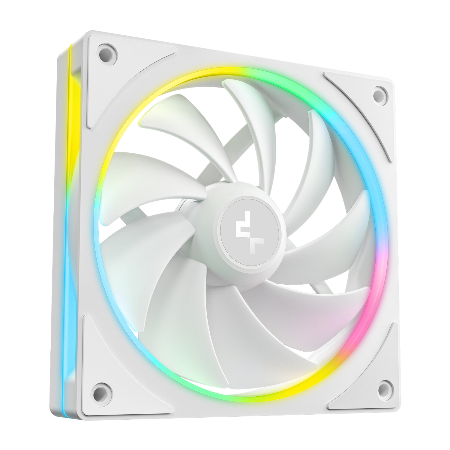 DeepCool FL12 SE 3-in-1 ARGB 120mm Fan 3 Pack - White - Image 4