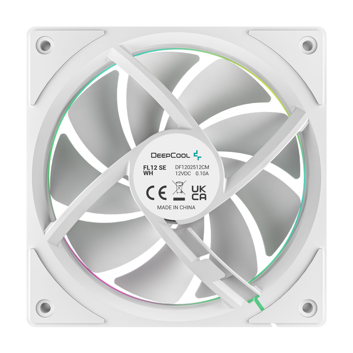 DeepCool FL12 SE 3-in-1 ARGB 120mm Fan 3 Pack - White - Image 5