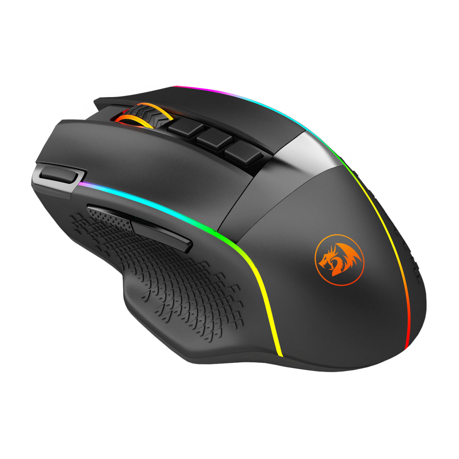 Redragon M991 RGB PRO ENLIGHTENMENT 26000 DPI Wireless Gaming Mouse - Black - Image 3