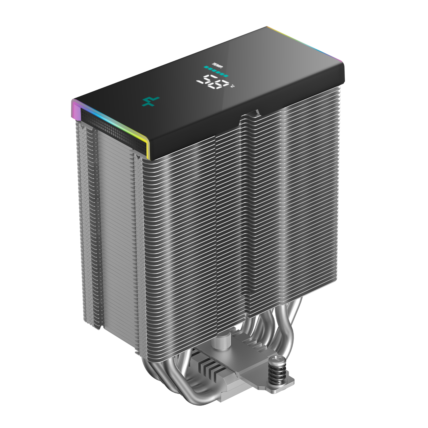 DeepCool AK500S Digital 120mm Air CPU Cooler - Black - Image 6