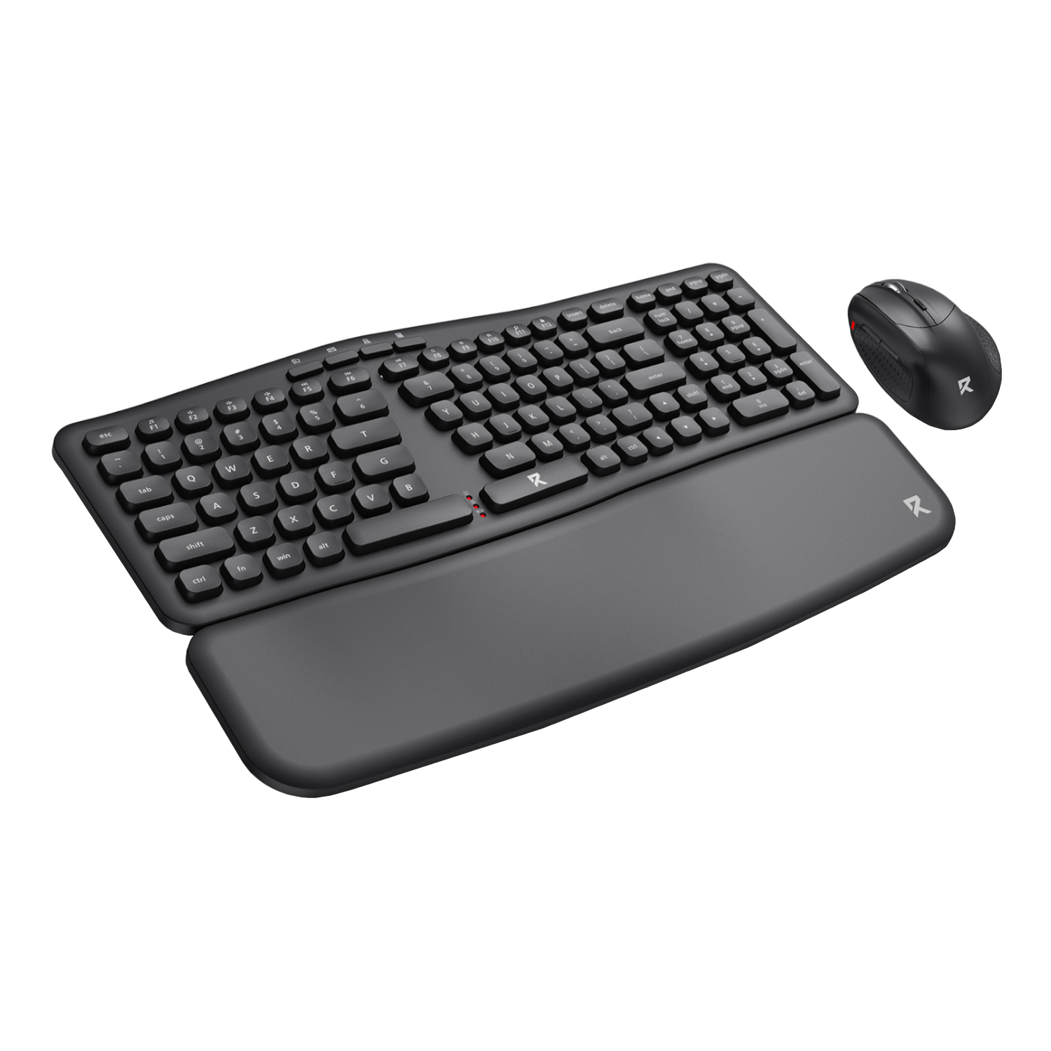 Redragon BS7161 2.4G Wireless Keyboard and Mouse Combo - Black - Image 2