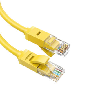 UGREEN RJ45 CAT6 0.5m LAN Network Cable – (1Gbps, 250MHz) – Yellow