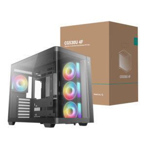 DeepCool CG530U 4F ATX Gaming Chassis – Black